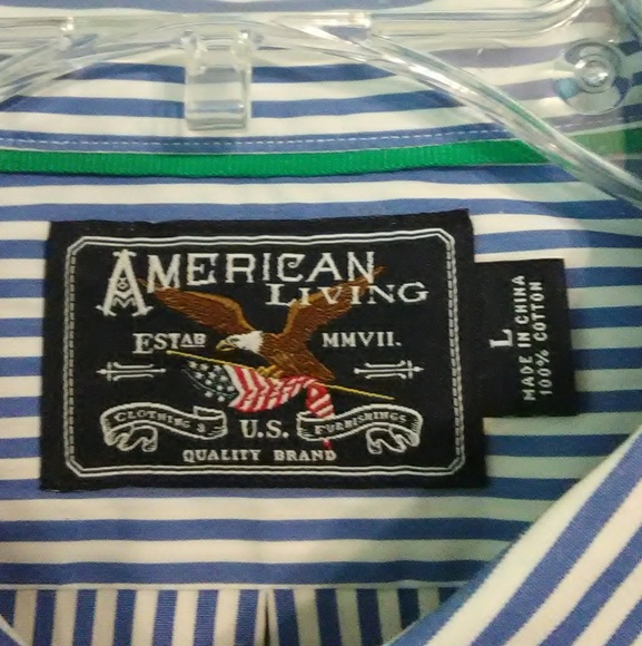 NWT New American Living long sleeve shirt - Picture 4 of 4